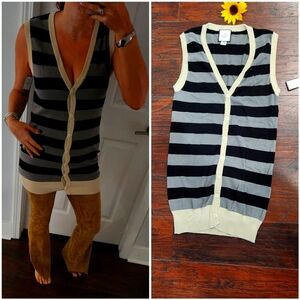 AT LAST NEW YORK STRIPED CARDIGAN ✨️NEW ✨️